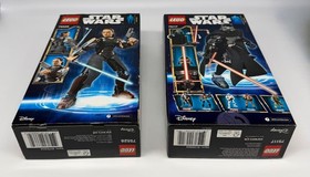 LEGO 75528 & 75117 - Rey & Kylo Ren - Buildable Fig Lot - NIB - See Pics!
