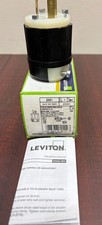 Leviton 2321 Male 2-Pole, 3-Wire L6-20P Grounding Locking Plug 20A, 250V NEW 