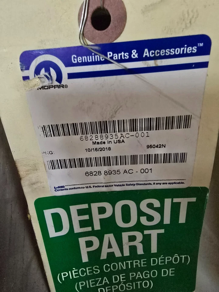 Ram 4500 5500 2013-2016 sistema de escape convertidor catalítico tubo Mopar nuevo fabricante de equipos originales Foto 2 de 2