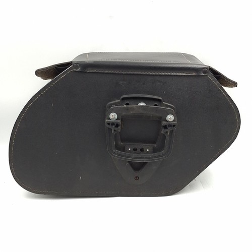 Klicbag Motorcycle Saddlebag Faux Leather Pannier Cruiser Retro Touring Bag - Picture 4 of 17