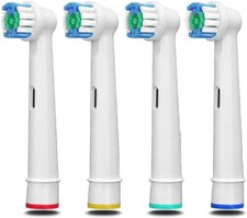 Brush Heads Compatible with Oral-B Braun Electric Toothbrush, Replacement Heads