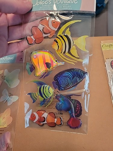 3d Lot of 23 Jolee's Boutique Scrapbooking Stickers 153 - Picture 8 of 24