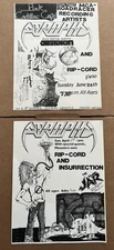 rare original ATROPHY 2 flyer lot 1988 Phoenix Thrash Speed Metal Roadrunner