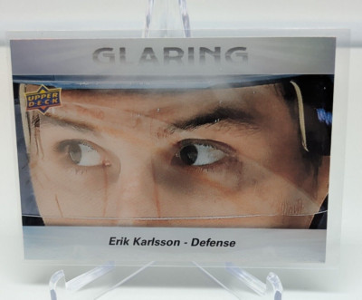 2023-24 Upper Deck Series 2 Glaring #GL-17 Erik Karlsson San Jose Sharks