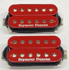 Seymour Duncan Distortion Mayhem Red Humbucker Pickup Set SH-6b & SH6n