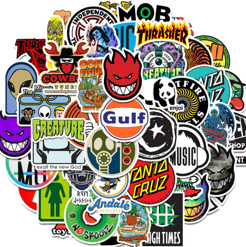 Classic Stickers Collection Anime Cartoon Movie Sports Game Aesthetic Skateboard - Picture 239 of 240