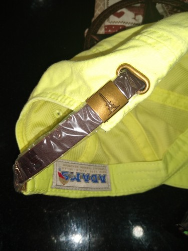 Georgia sea turtle center Jekyll Island lime yellow hat new with tags - Picture 2 of 5