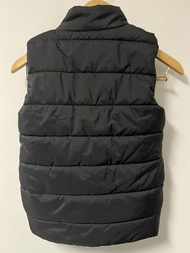 Puma Boys Full Zip Puffer Vest Jacket Size 7-8 Black Winter Outerwear - Picture 7 of 7
