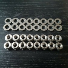 Cosworth YB Aerotight Stainless Exhaust Manifold Nuts and Washer Escort Sierra