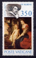 VATICAN Sc#629 1977 Peter Paul Rubens, Painter (1577-1640) MNH