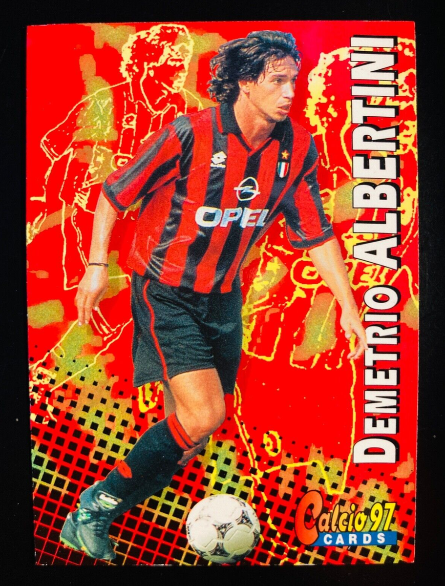 1996-97 Panini Calcio cards 1997 # 50 Demetrio Albertini AC Milan