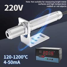 220V Infrared Thermometer Sensor Non-contact Industrial Temperature Controller
