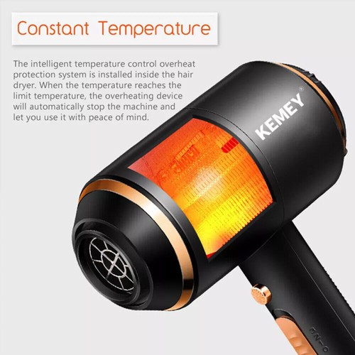 4000W Professional Fast Dry Dryer Ionic Hair Dryer for Curly Straight Hair UK.* - Picture 4 of 11