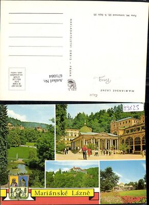 671084,Mehrbild Ak Marienbad Marianske Lazne Ansichten Czech Republic