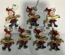 Christmas Tree Ornaments Elf Encore (7pk)