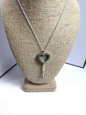 Authentic Pandora Necklace Large Floating Key Locket, #396584FPC-80