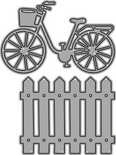 bicycle Metal Cutting Dies Scrapbooking Cut Embossing Blade Punch Stencils DIY