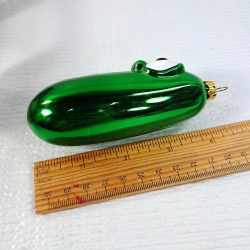 De colección Dayspring VeggieTales Larry El Pepino Adorno de Navidad Cuentos Veggie - Imagen 7 de 8