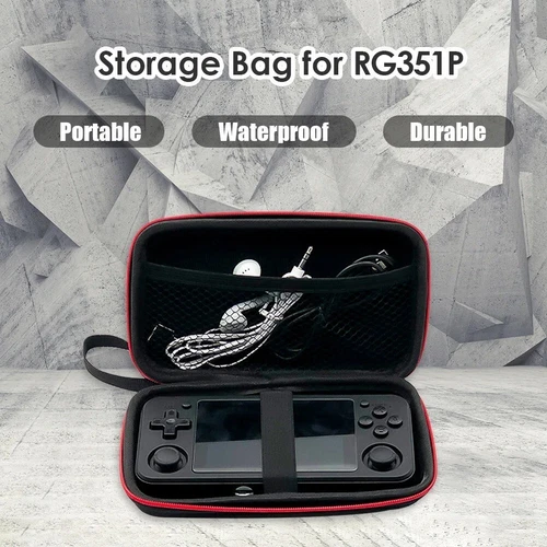 Handheld Game Console Case Mini Handheld Game Console Organizer Storage Charging