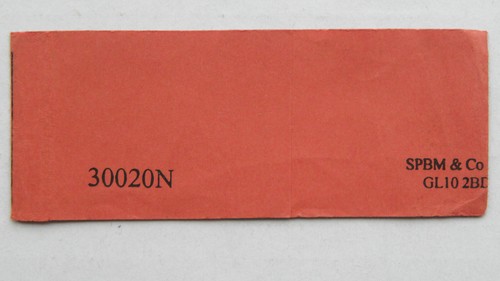 SAMMLERSTÜCK PAPIERSCHEIN GELDBAND 1000€ 50x20€ SERIE E LLOYDS GESTEMPELT 20.5.2003 - Bild 2 von 2