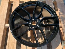 Flow Forged Dodge Hellcat Rims GLOSS BLACK 20X9.5 20X11 Fit Challenger Charger