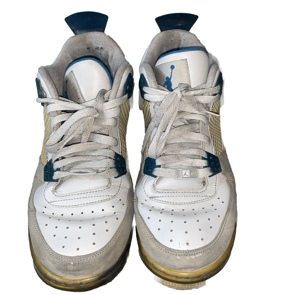 Size 11.5 - Air Jordan Fusion 4 Military Blue for sale