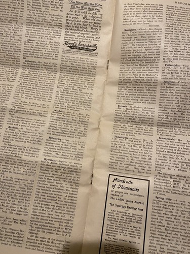 Reformed Church Messenger 1900 Lebanon PA Negro Slavery Orphans Marshall Mission - Picture 10 of 10