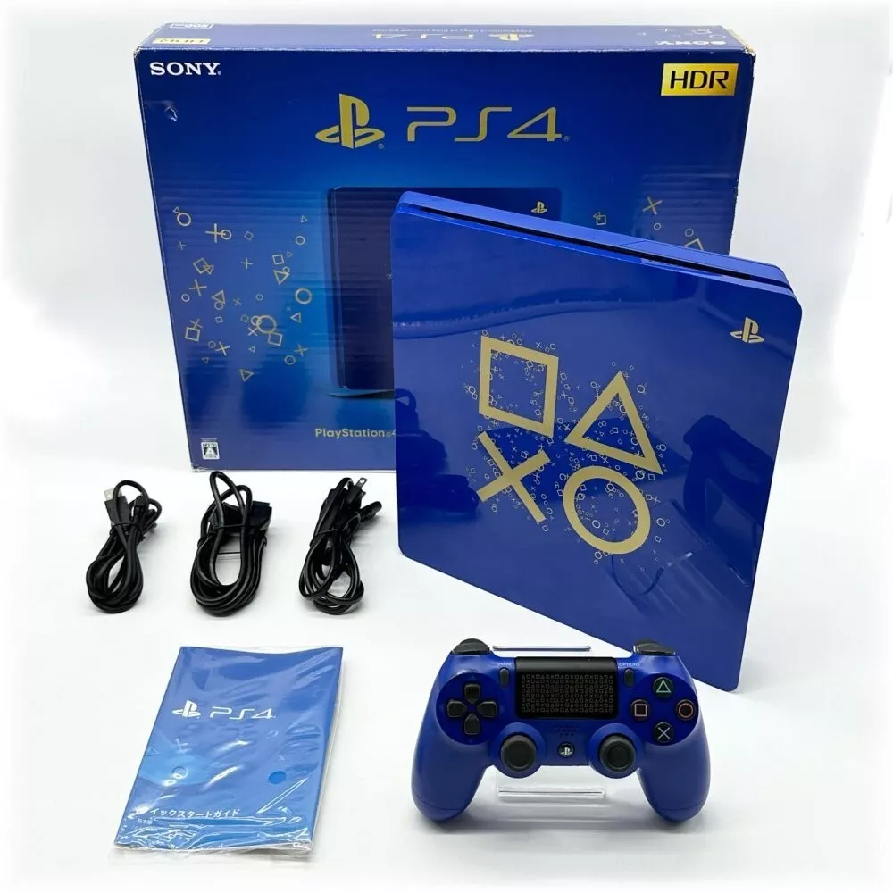 Sony PlayStation 4 Slim Console Days of Play Limited Edition CUH-2100ABZN  PS4 JP