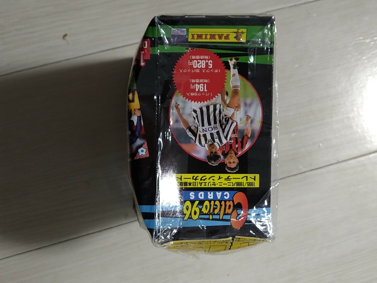 1996 Panini calcio96 Serie A Unopened.Trading Card Box.The outer 