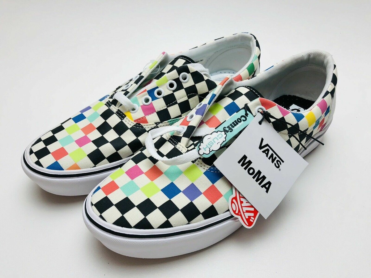 VANS/バンズ MoMA×VANS COMFYCUSH ERA VANS ComfyCush Era MoMA Brand Canvas Men's Size Sneakers