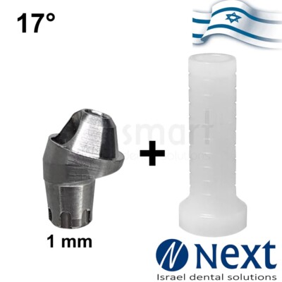 Angulated multi Unit Abutment MIS conical V3 C1 SP Fit 17° 1 mm P
