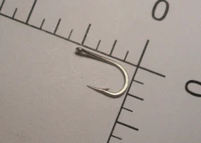 100 Mustad #6 Fly Tying Viking Hooks Forged Reversed Tapered Ring Tinned 9243