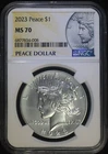 2023 Peace Silver Dollar NGC MS70
