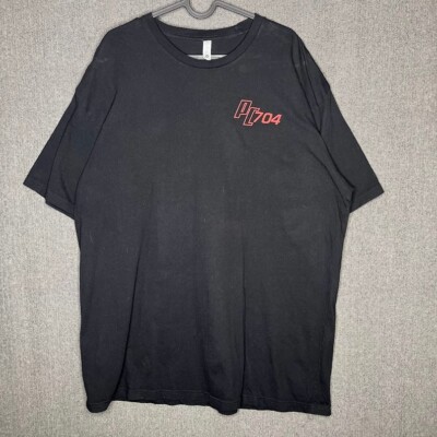 Next Level Tshirt Men's 2XL Black Graphic Print Precision Cycles Sports Riding 