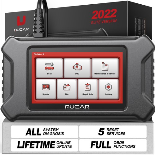 MUCAR CS99 Full System Reset OBD2 Scanner Car Diagnostic Tool OIL SAS EPB DPF