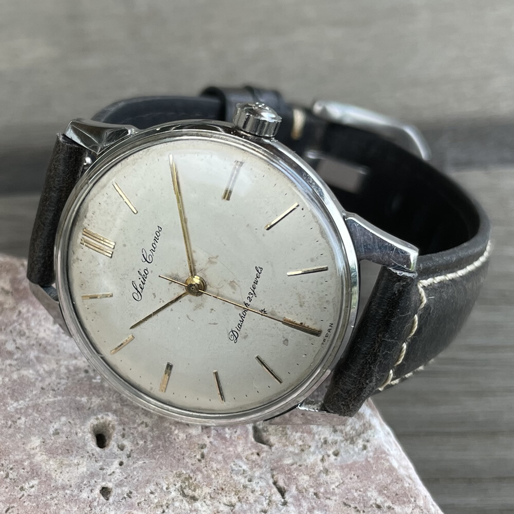 Seiko Cronos 5420-1990 Overhaul Vintage 1960s Manual Winding Mens