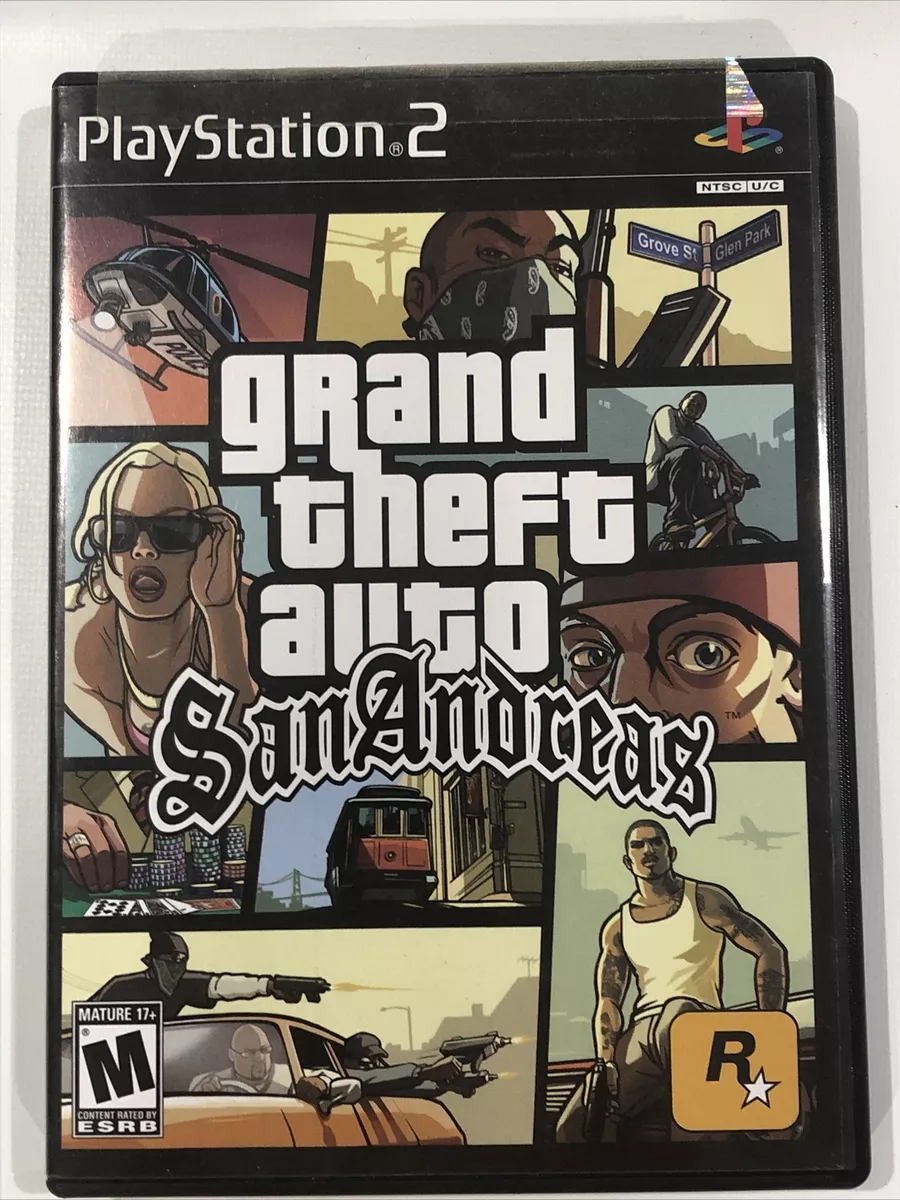 Grand Theft Auto: San Andreas AO Version (Sony PlayStation 2, 2004)