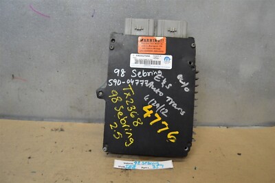 R4606278AK Chrysler Sebring Avenger 1998 Engine Computer Unit ECU Module 257 5E3