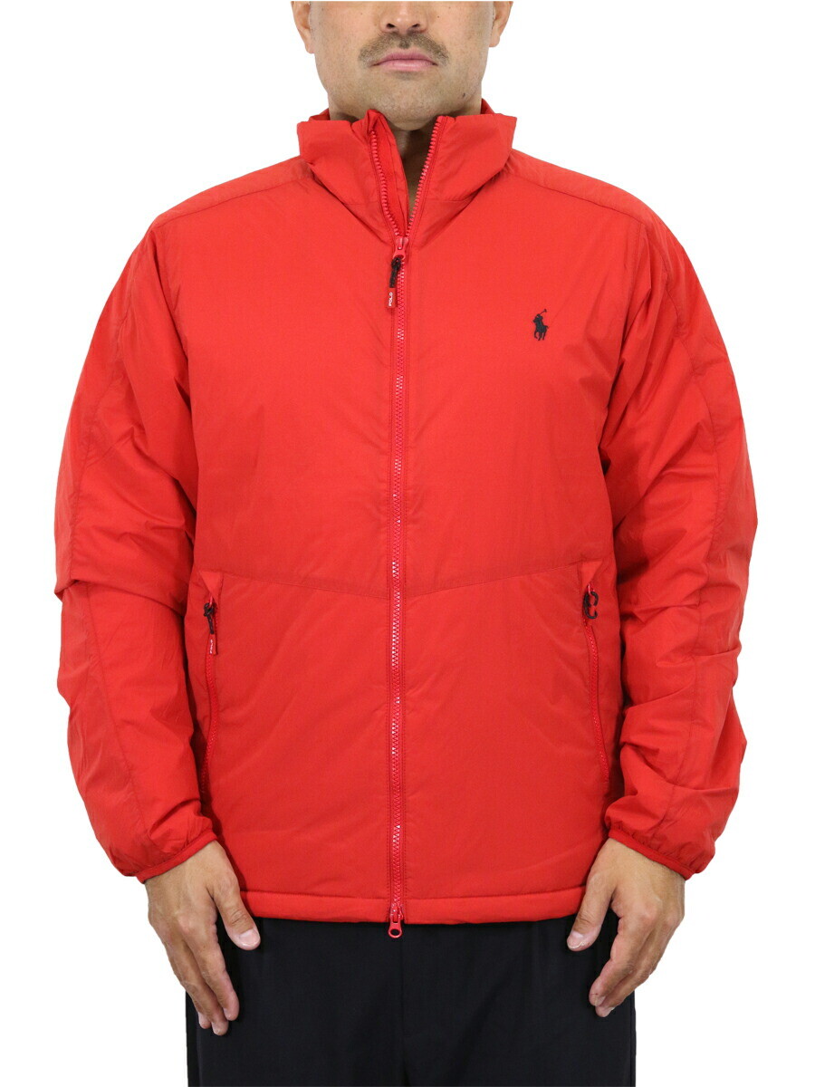 Куртка-ветровка Polo Ralph Lauren Performance на подкладке с рисунком пони - красного цвета 35890₽