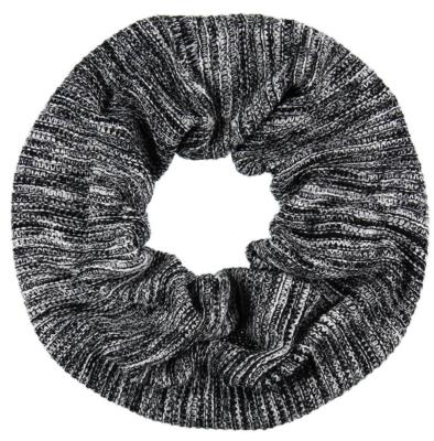 Warmer Damen Rundschal LOOPSCHAL Strickschal Winter schwarz weiß NEU OVP