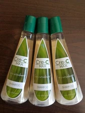 3 PACK  CRE-C MAX SHAMPOO 8.46 oz 250 ml  EACH GROWTH PROMOTER NEW PACKAGING