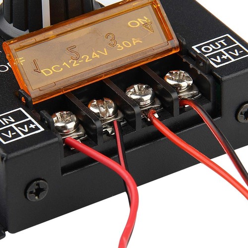 2Pack LED Dimmer Switch DC 12-24V 30A PWM Stepless Brightness Dimming Controller - Picture 5 of 10