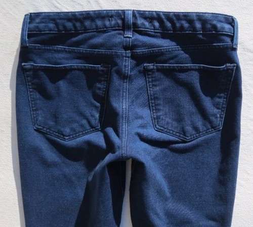 Rich & Skinny dunkelblau Stretch Strick Denim Legging Ankle Jeans US Größe 30 8 10 M - Bild 4 von 5