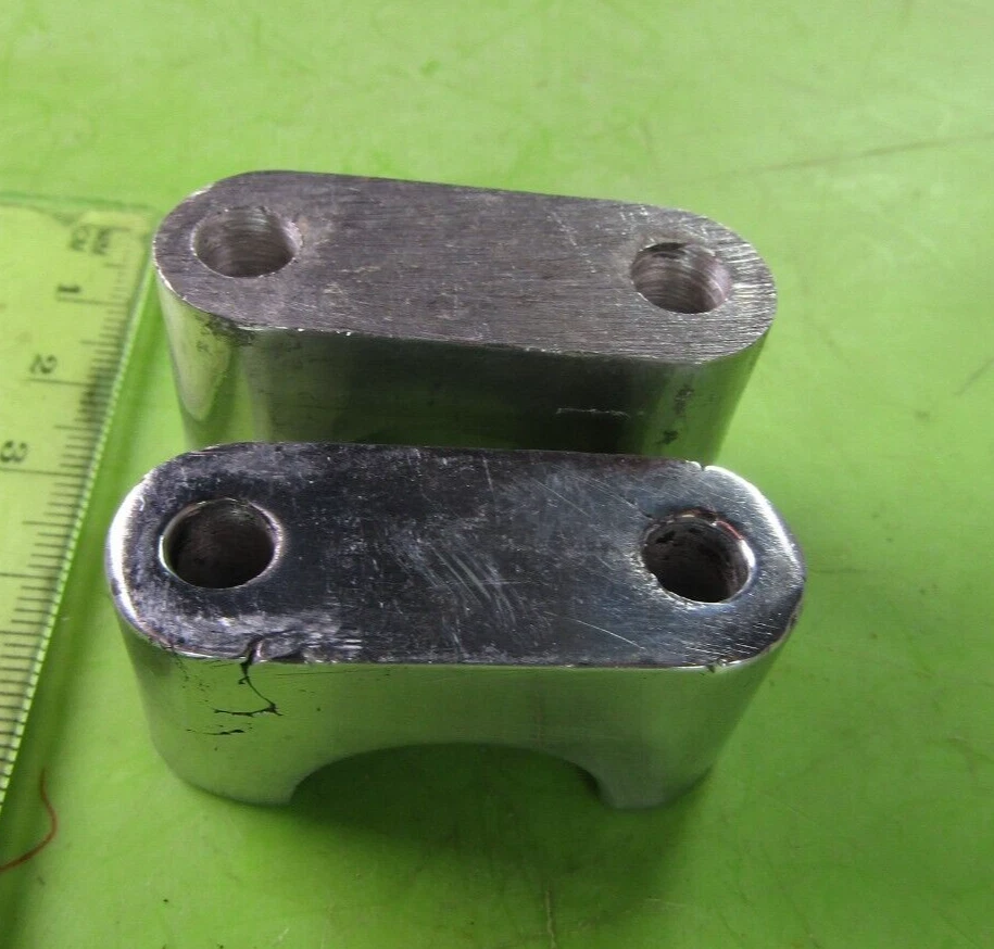 Montesa Enduro Cappra Cota 250 360 Vintage 🔥 Universal 7/8" Triple Tree Clamp - Image 2 of 4