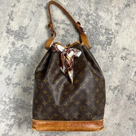 Vintage Louis Vuitton Monogram Noe GM Bucket Bag Purse Designer Everyday - Image 2 of 4