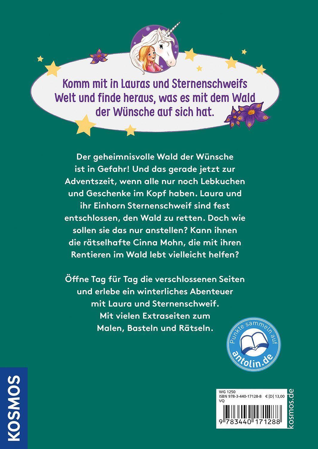 Thumbnail - Adventskalender, Zauberwald Linda Chapman Buch Sternenschweif 208 S.