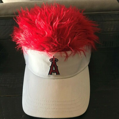 NWT Angels Baseball Angels Rally Wig Hat Cap Flair Hair  display picture 2