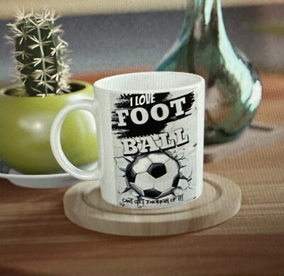 I LOVE FOOTBALL KANN NICHT GENUG DAVON BEKOMMEN: NEUES TASSENDESIGN 11oz