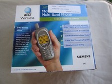 Vintage 2001 Cell Phone Siemens S46 GSM GPRS TDMA For Collectors