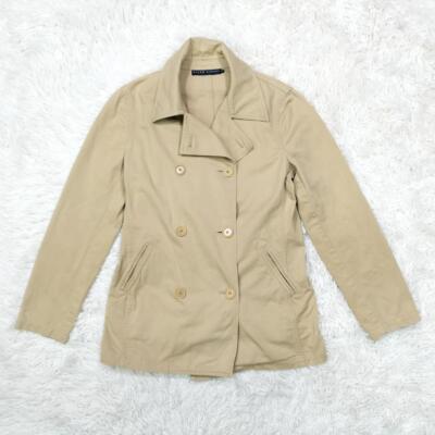 Ralph Lauren Short Trench Coat 11 90s Cotton 100% | eBay